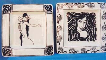 Art Nouveau Plates