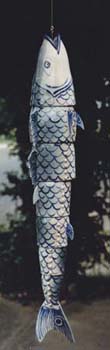 Blue Fish Windchime (4)