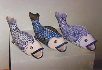 Fish Wall Pockets (2)