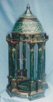 Green Bird Cage