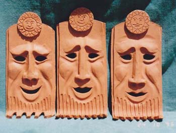 Terra Cotta Faces