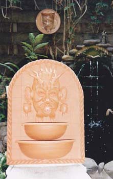 Terra Cotta Wall Fountain (5)