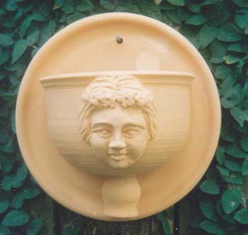 Terra Cotta Wall Pocket (2)