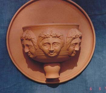 Terra Cotta Wall Pocket (5)